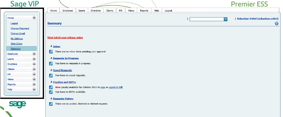 Employee Self-Service-screen-grab