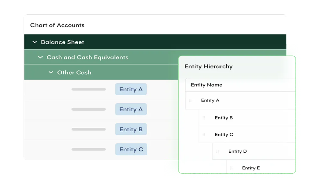 chart of accounts screen grab