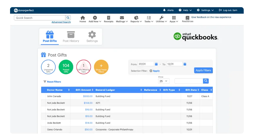 donor-perfect-quickbooks