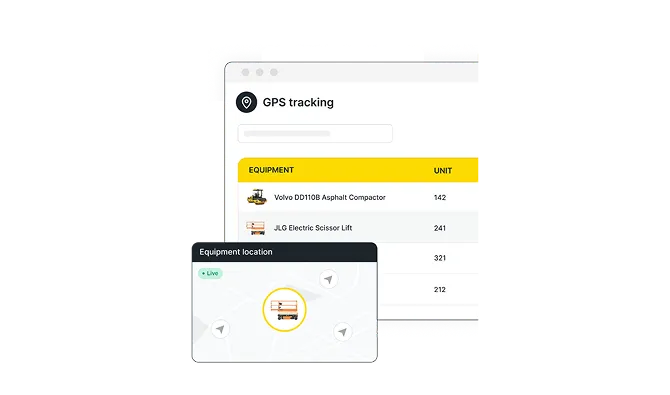 gps tracking screen grab