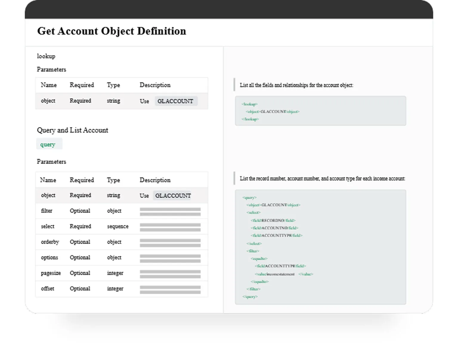 account dashboard screen grab