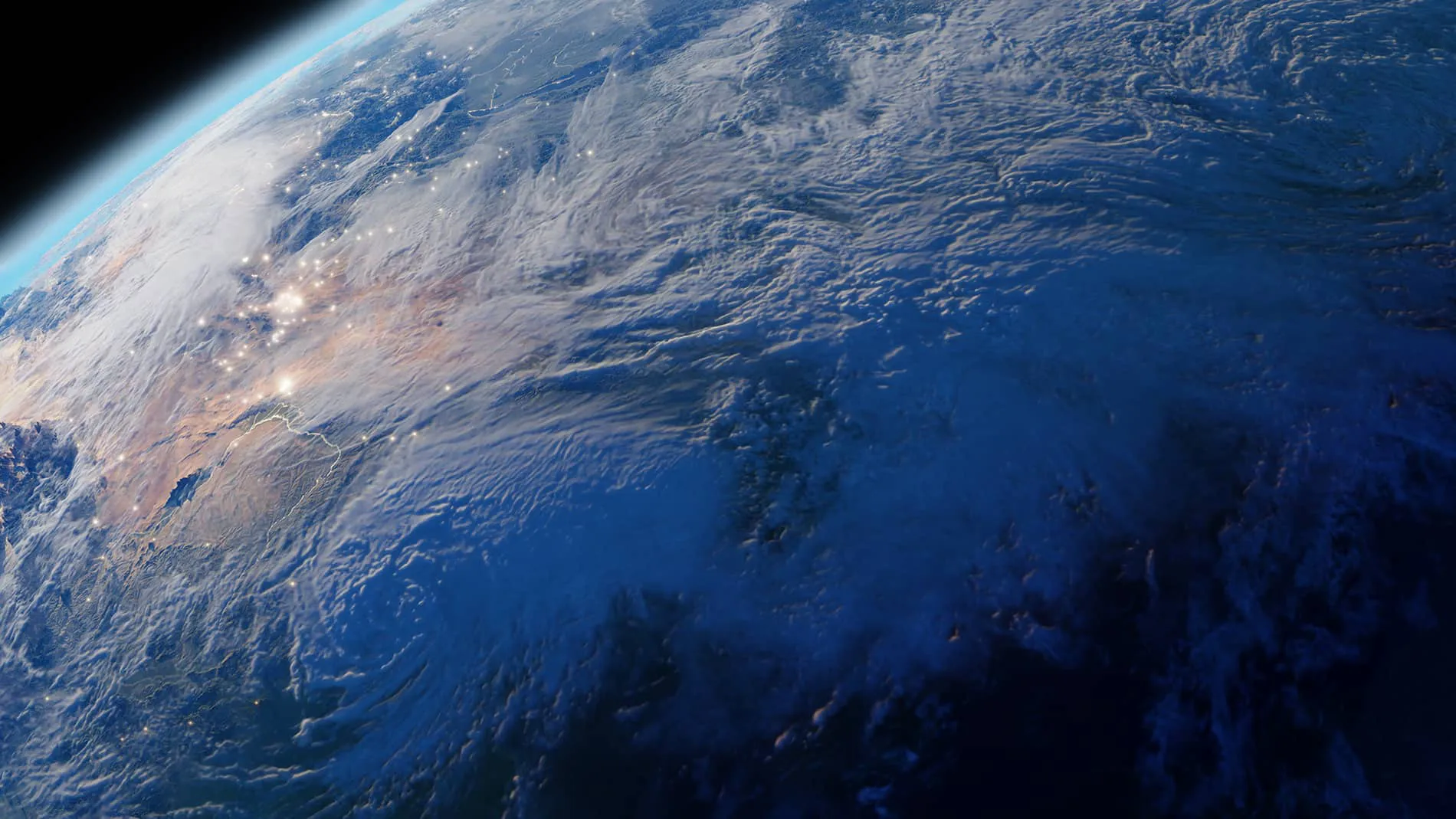 image the planet earth from outer space